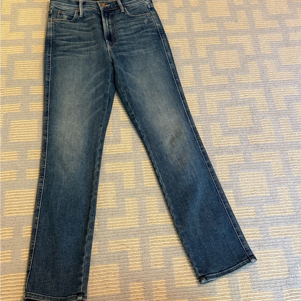 Mother Double Dazzler Blue Women's Jeans